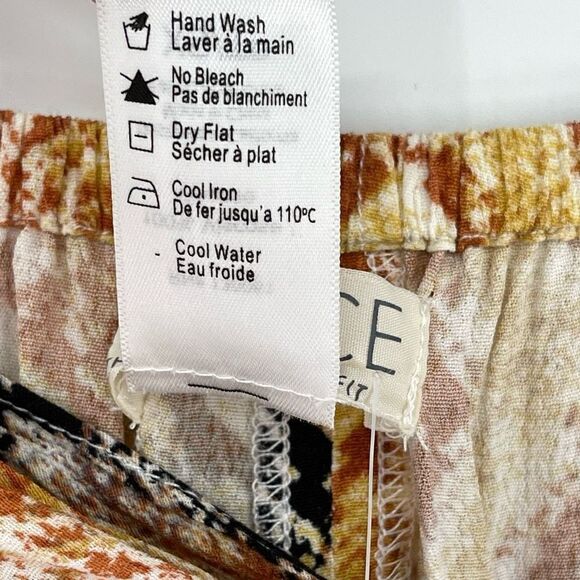 L*Space Mia Swimsuit Cover Up Skirt Pretty In Python Brown Gold MIASK21 Women XS - Picture 11 of 12